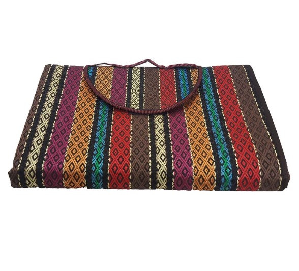 Eyef 185 x 240 Çanta Katlamalı Hasır Savan Piknik Kilimi Cami Hasırı