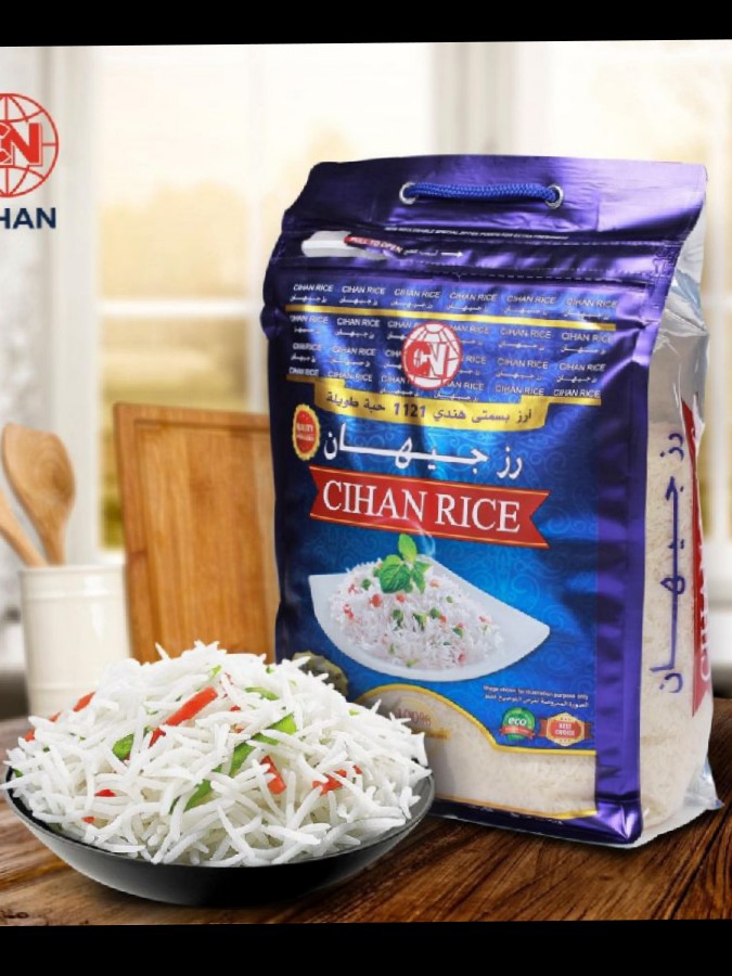 Cihan rice 9 kg basmati pirinç.