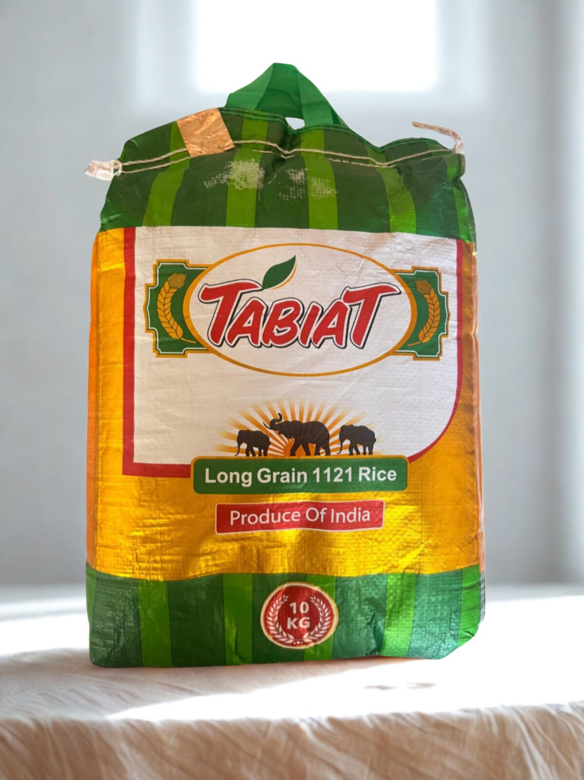 Tabiat 10 kg basmati pirinç.